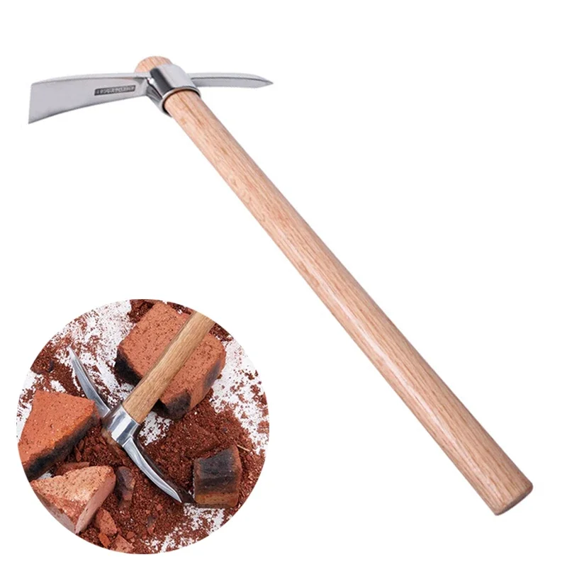 Gardening Tools Sharp - 1 قطعة الفولاذ المقاوم للصدأ Pickaxe