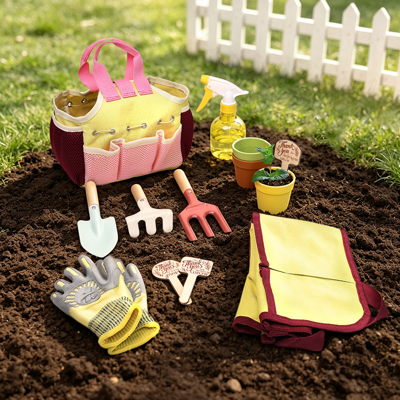 Gardening Tools Kids - مجموعة أدوات حديقة للأطفال للعب التظاهري
