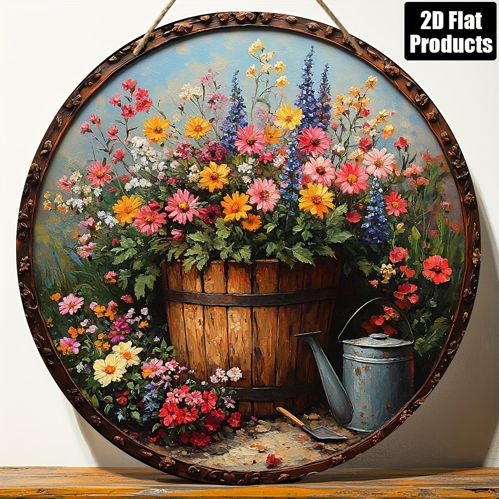 Gardening Tools Store - مسطح ثنائي الأبعاد، قطعة واحدة، لافتة