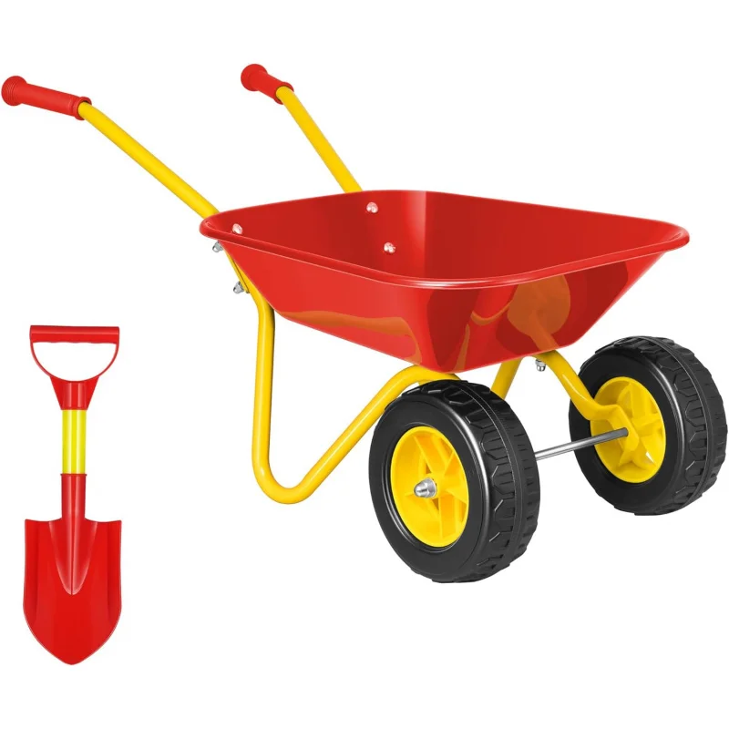 Gardening Tools Kids - عربة يد للأطفال مع مجموعة أدوات