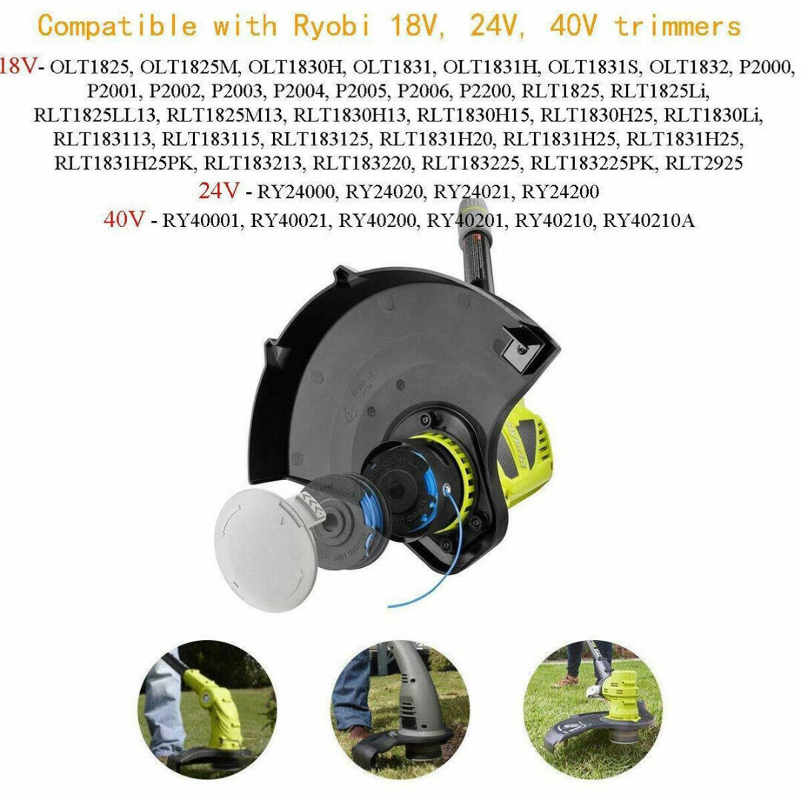 غطاء بكرة خيط بلاستيكي لملحقات - مراجعة Gardening Tools Ryobi وسعره