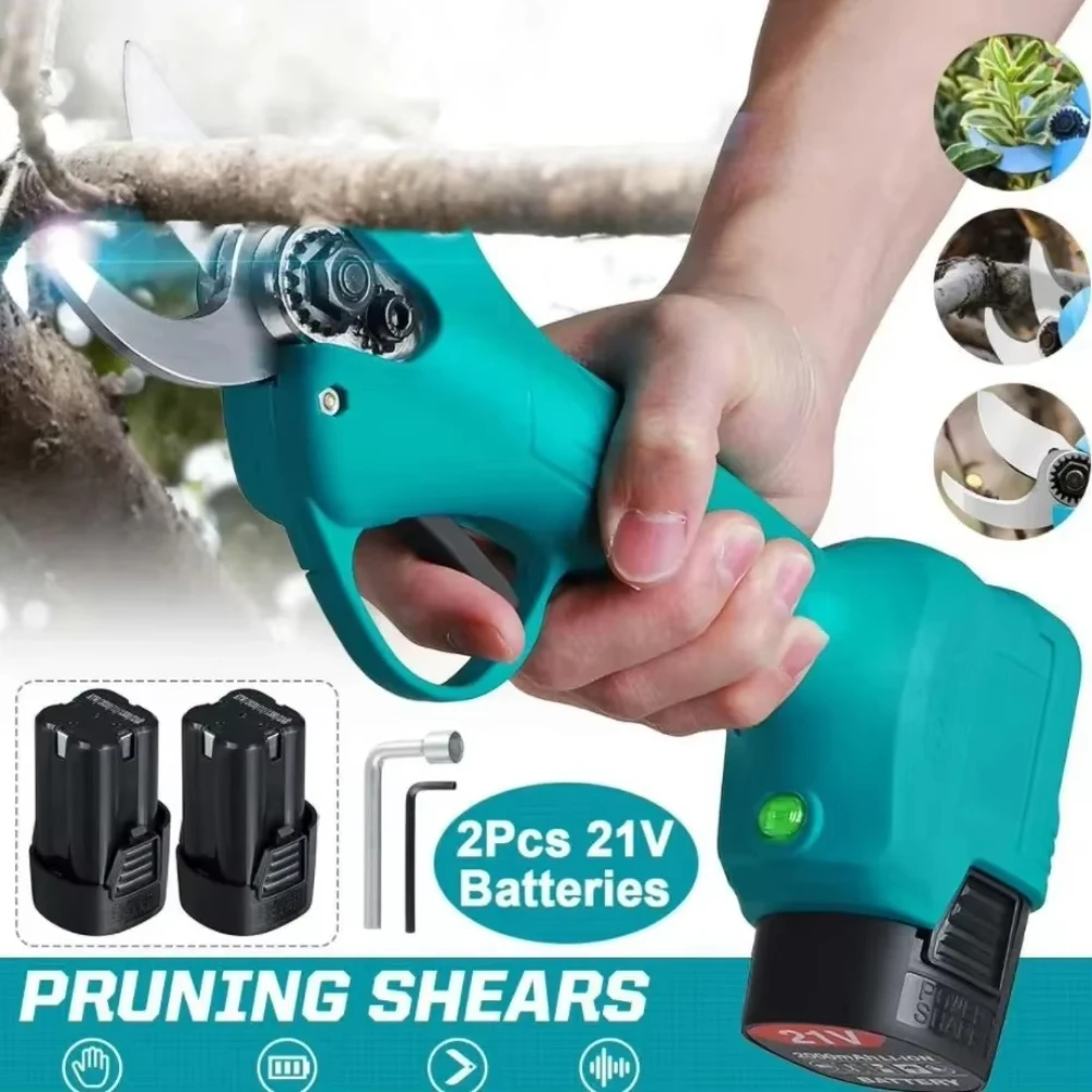 16.8 فولت فرش مقصات التقليم ال - مراجعة Gardening Tools Scissors وسعره