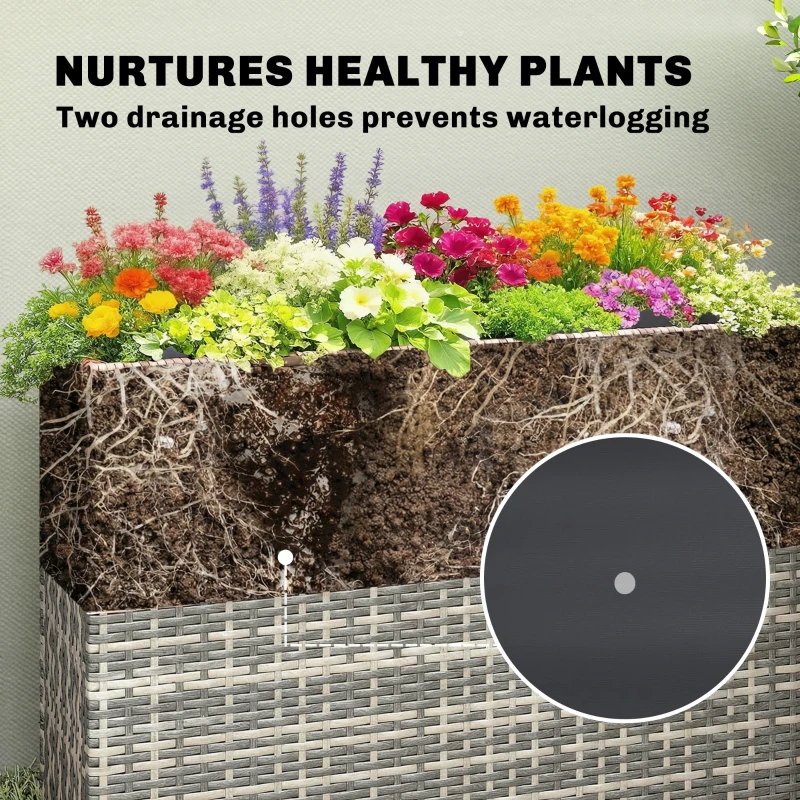 صندوق زراعة مرتفع للفناء الخار - مراجعة Raised Bed Planter Box وسعره