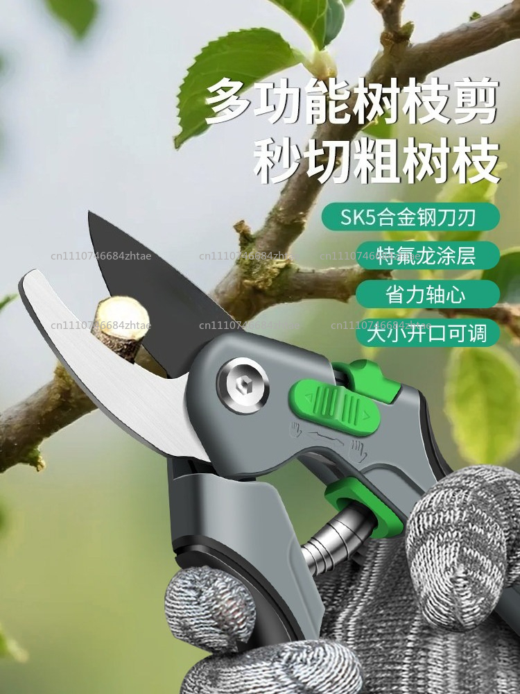 مقص تقليم الأغصان المحمول للحد - مراجعة Gardening Tools Scissors وسعره