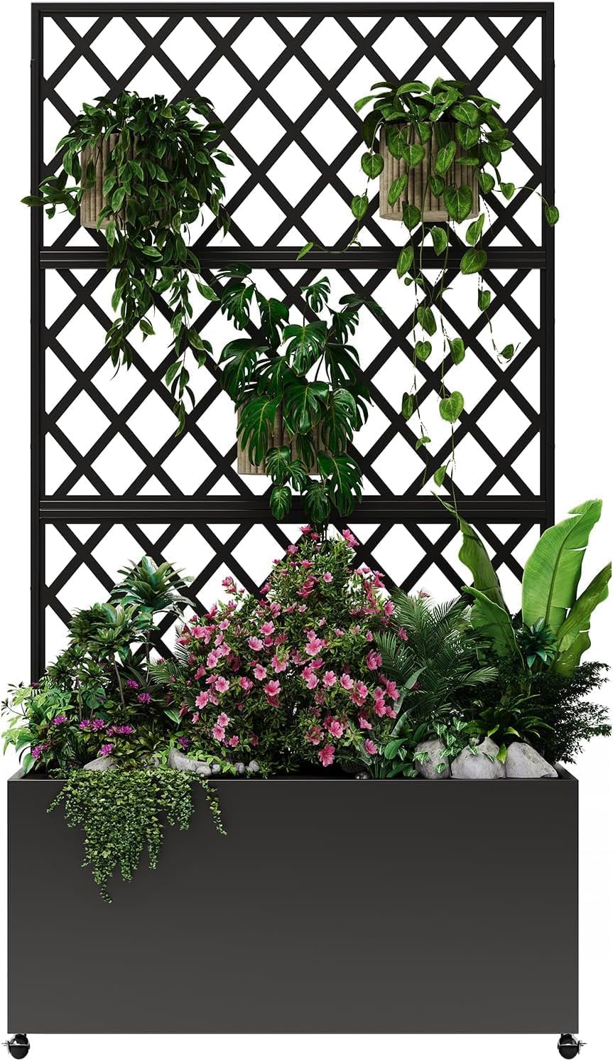 حوض زراعة مرتفع من الفولاذ الم - مراجعة Raised Bed Planter Box وسعره