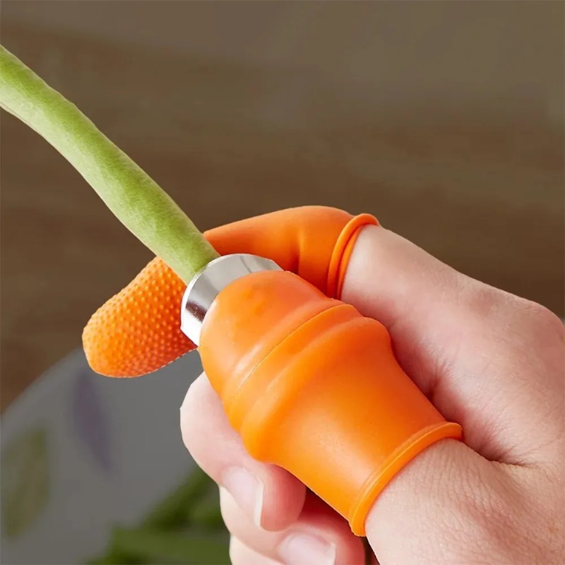 6 قطع واقي أصابع من السيليكون  - مراجعة Gardening Tools Knife وسعره