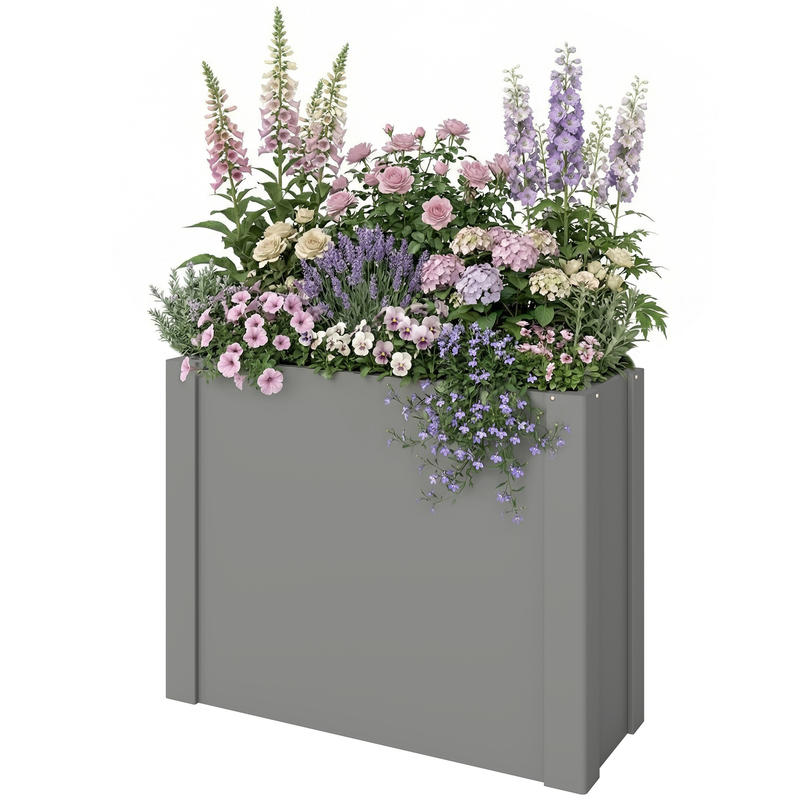صندوق زراعة خارجي مرتفع من Out - مراجعة Raised Bed Planter Box وسعره