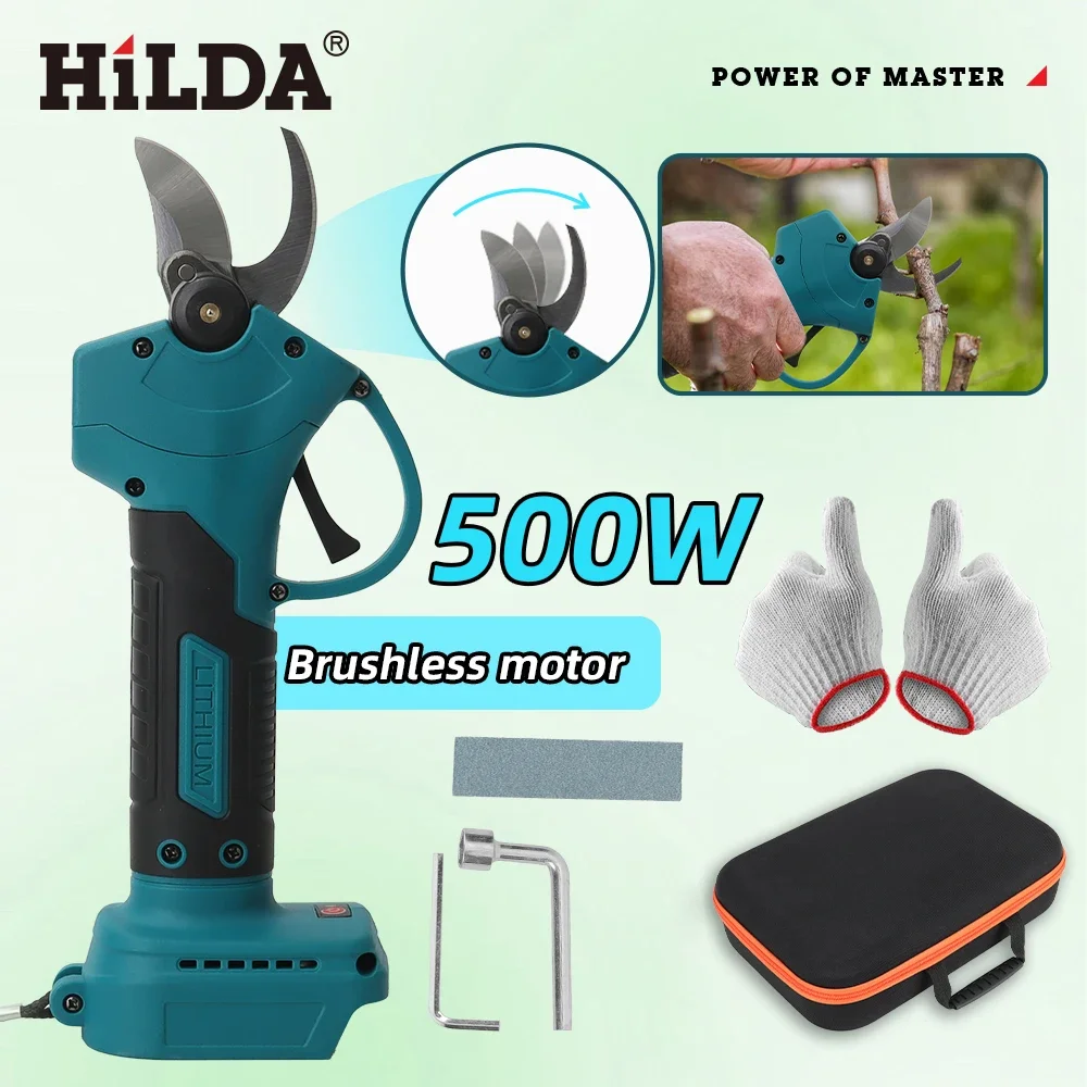 مقص تقليم كهربائي لاسلكي من HI - مراجعة Gardening Tools Scissors وسعره