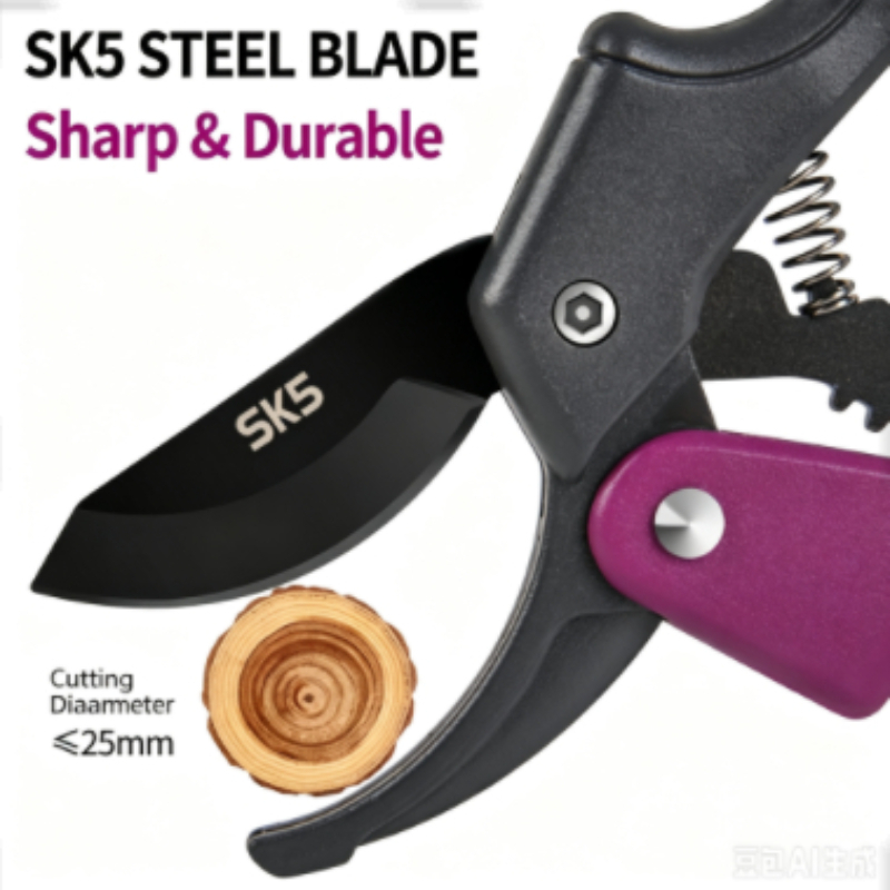 مقص تقليم SK5 محمول للحدائق ال - مراجعة Gardening Tools Sharp وسعره