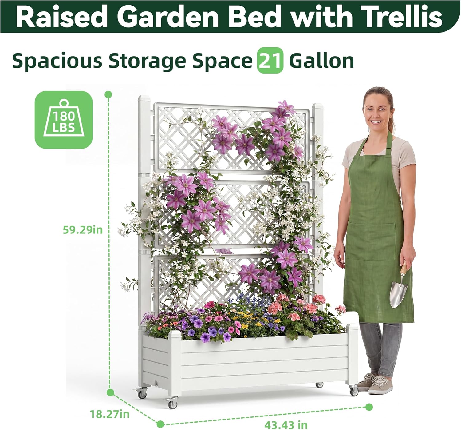 شبكة تهوية لحوض الزراعة المرتف - مراجعة Raised Bed Planter Box وسعره