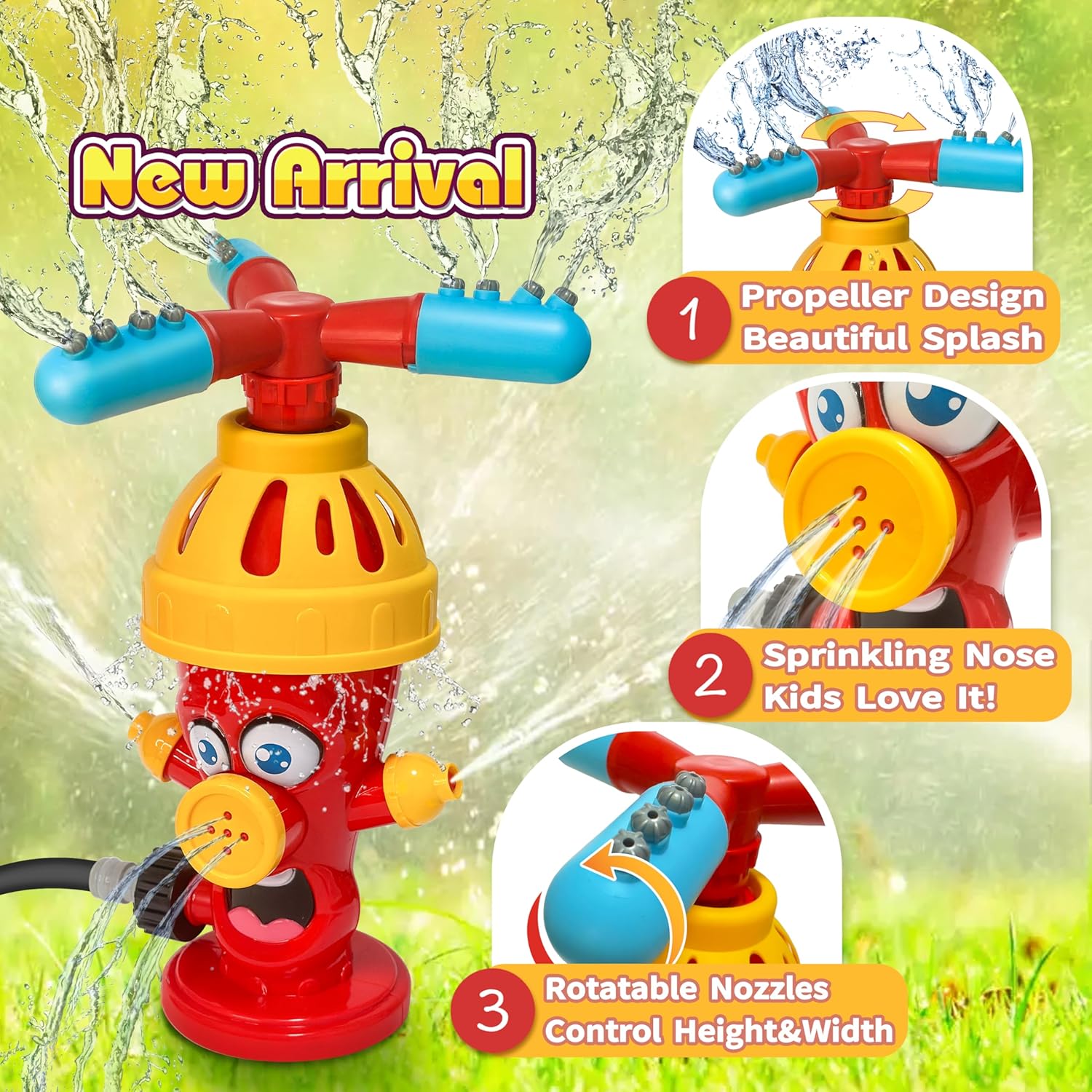 لعبة رشاش ماء على شكل صنبور، أ - مراجعة Gardening Tools Kids وسعره
