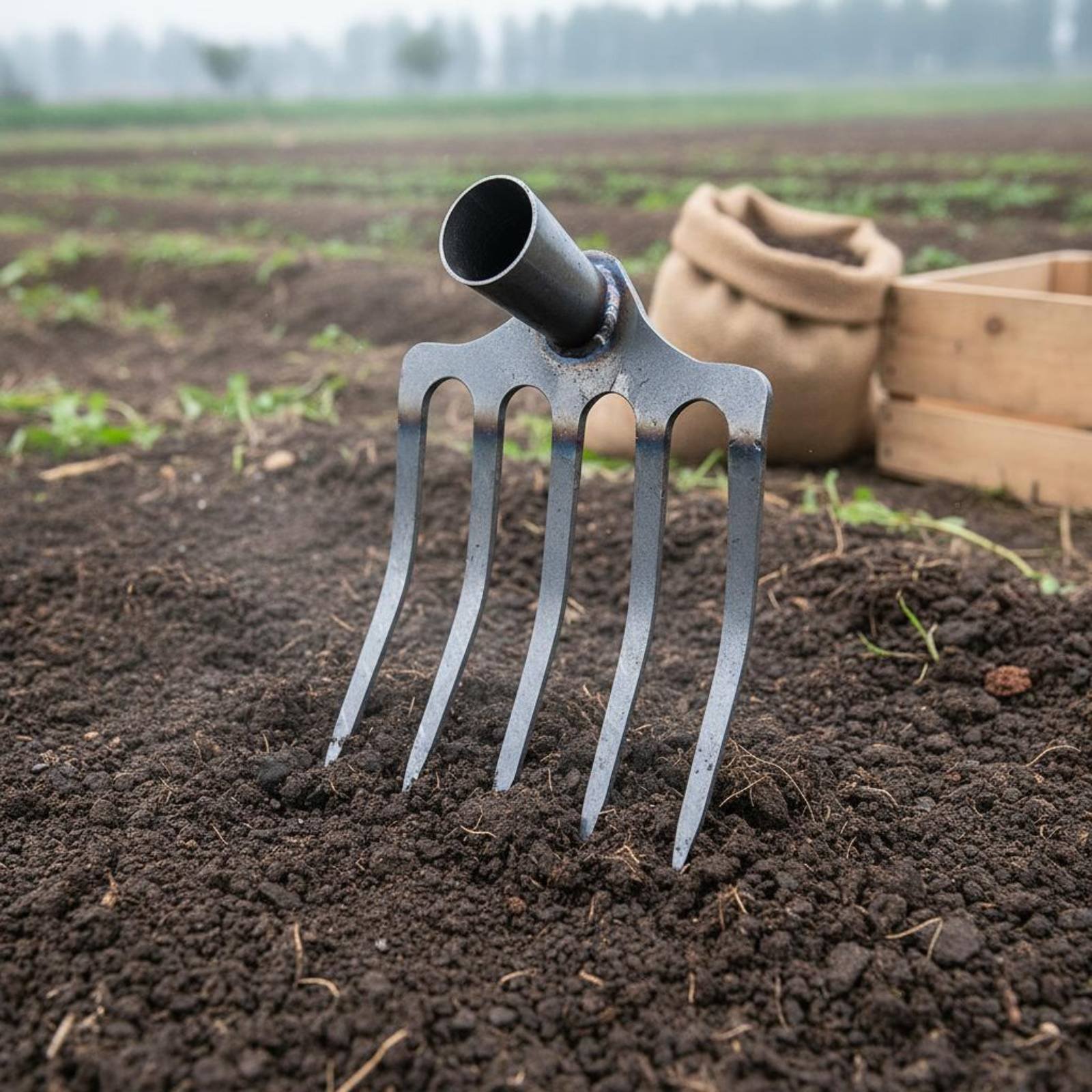 مجرفة زراعية يدوية من الفولاذ  - مراجعة Gardening Tools Sharp وسعره