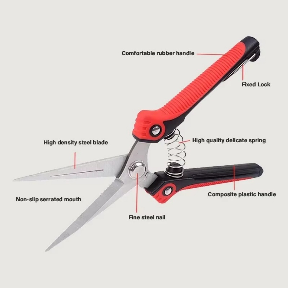مقص أغصان احترافي حاد من الفول - مراجعة Gardening Tools Sharp وسعره