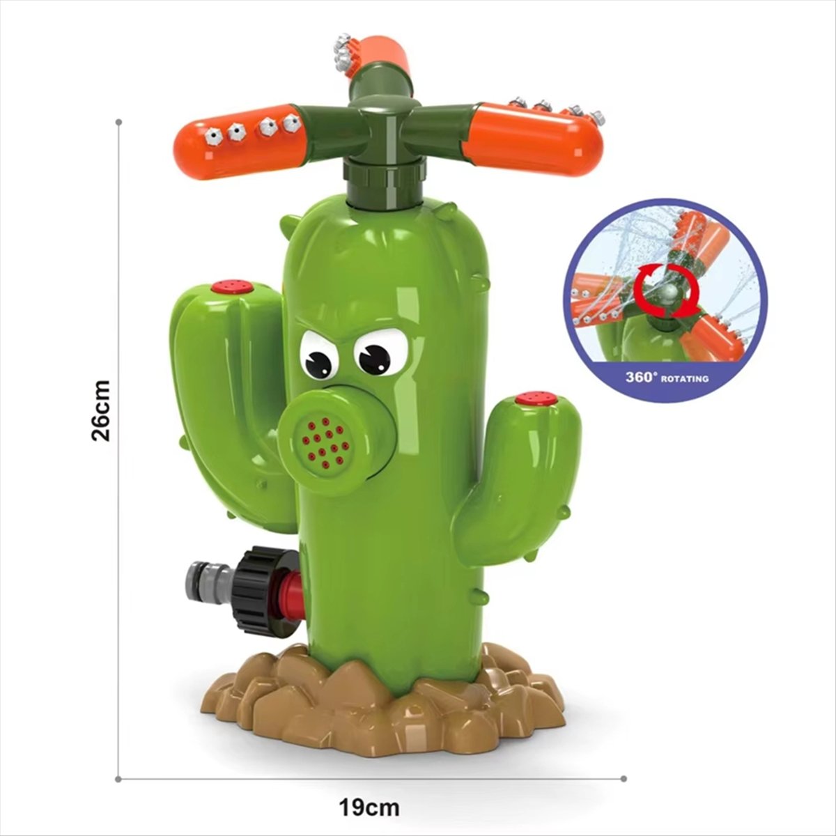 ABNH رشاش مياه كرتوني على شكل  - مراجعة Gardening Hand Tools B&Q وسعره